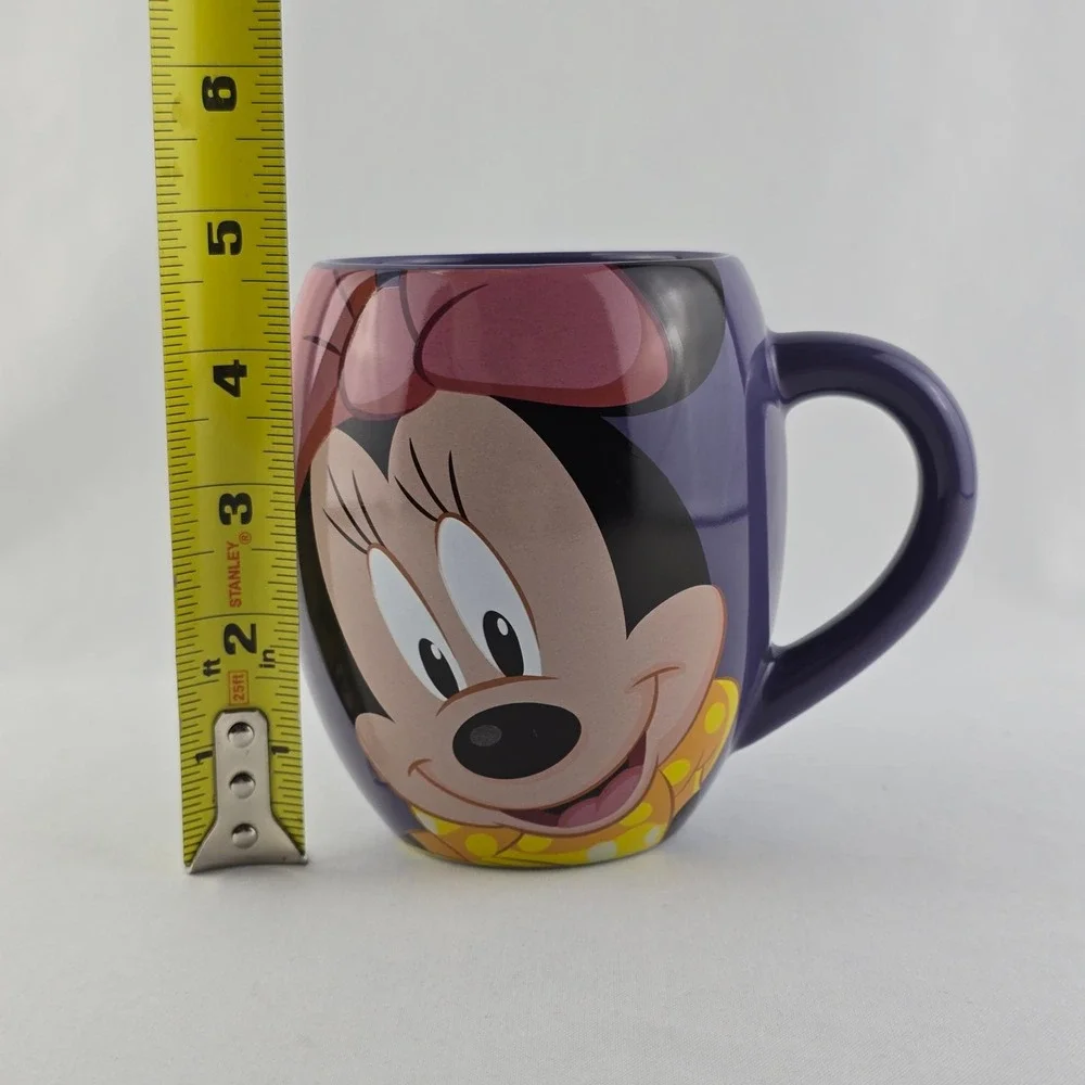 Disney Minnie Mouse Sweet Purple Ceramic Coffee Mug 16oz - Picture 7 of 8